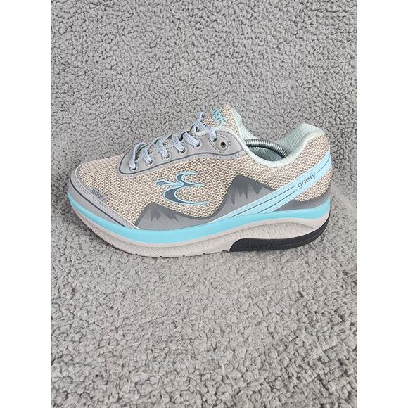 Gdefy Women's Sneakers Mighty Walk Gravity Defyer Shoes Size 9 Blue Gray - Picture 2 of 9